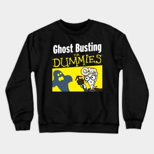 Funny Ghost Retro 80's Movie Paranormal Book Parody Crewneck Sweatshirt